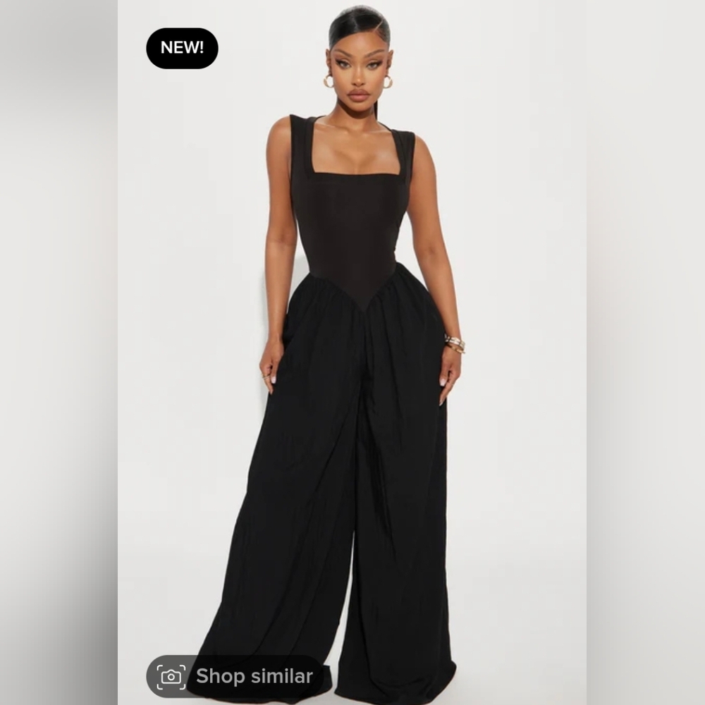 Elegant Black Jumpsuit size small